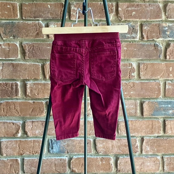 3-6M Gap Burgundy Pants - Picture 2 of 2